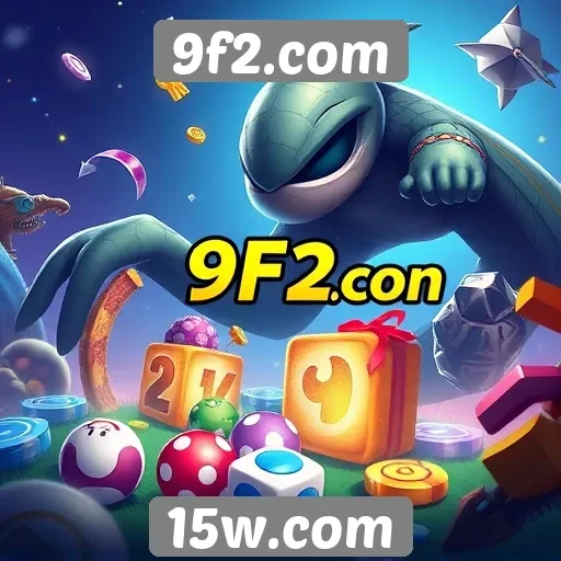 Diversidade de jogos oferecidos pelo 9f2.com